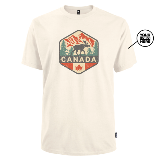 Made in Canada Unisex Crewneck T-Shirt - Canada Shield