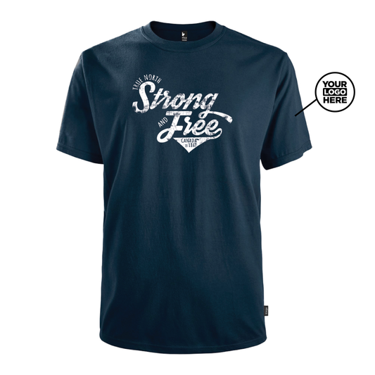 Made in Canada Unisex Crewneck T-Shirt - Strong & Free