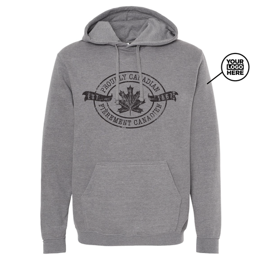 Unisex Pullover Hoody - Proudly Canadian