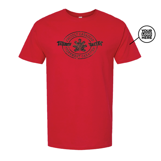 Unisex Soft Touch T-Shirt - Proudly Canadian