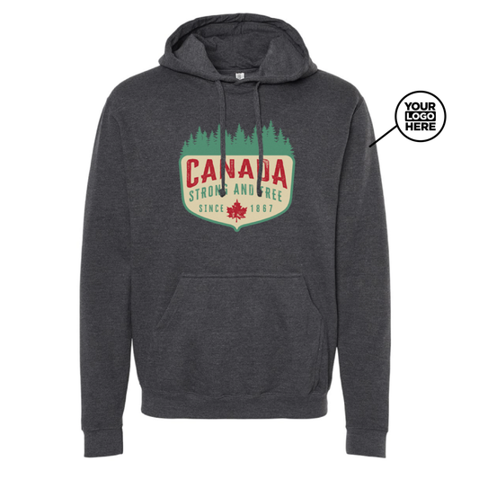 Unisex Pullover Hoody - Canada Forest