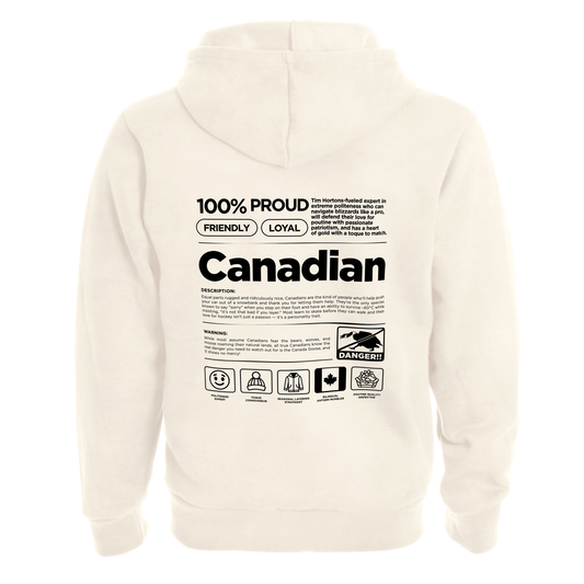 Made in Canada Unisex Hoody - 100% Canadian