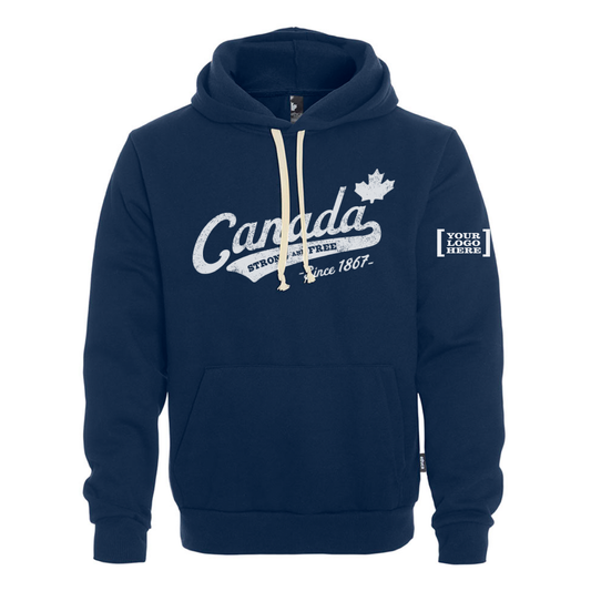Hoodie unisexe fabriqué au Canada – Classique Canada