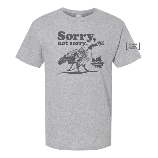 Unisex Soft Touch T-Shirt - Sorry, Not Sorry
